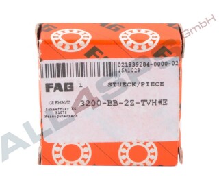 FAG angular contact ball bearing, 3200-BB-2Z-TVH-E