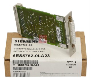 SIEMENS SIMATIC S5, INTERFACE MODULE FOR CPU 945, 6ES5752-0LA23