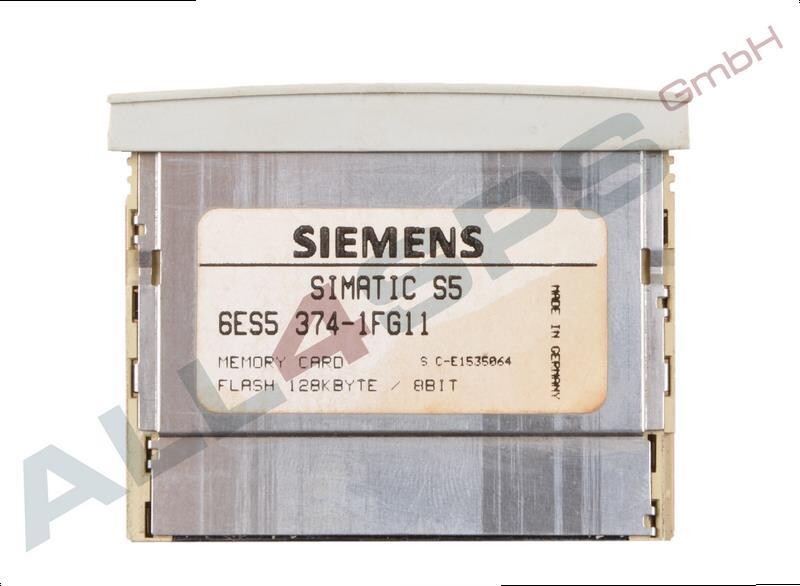 SIEMENS SIMATIC S5, MEMORY CARD KURZE BAUFORM, 6ES5374-1FG11