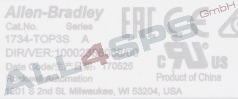 ALLEN BRADLEY TERMINAL BASE, 1734-TOP3S