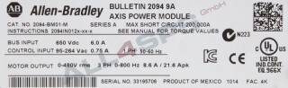 ALLEN BRADLEY AXIS POWER MODULE, 2094-BM01-M