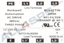 ALLEN BRADLEY AC DRIVE RFI FILTER, 2090-XXLF-3100