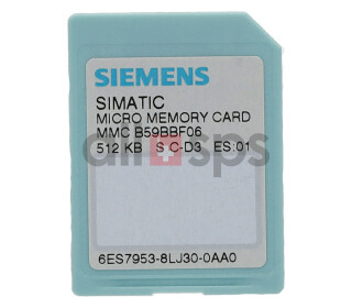 SIMATIC S7 MICRO MEMORY CARD, 6ES7953-8LJ30-0AA0...
