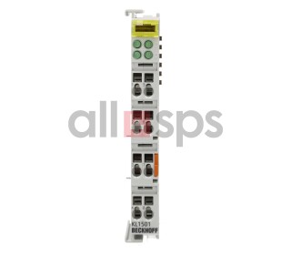 BECKHOFF COUNTER MODULE, KL1501