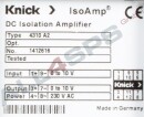 KNICK DC ISOLATION AMPLIFIER, 4310 A2