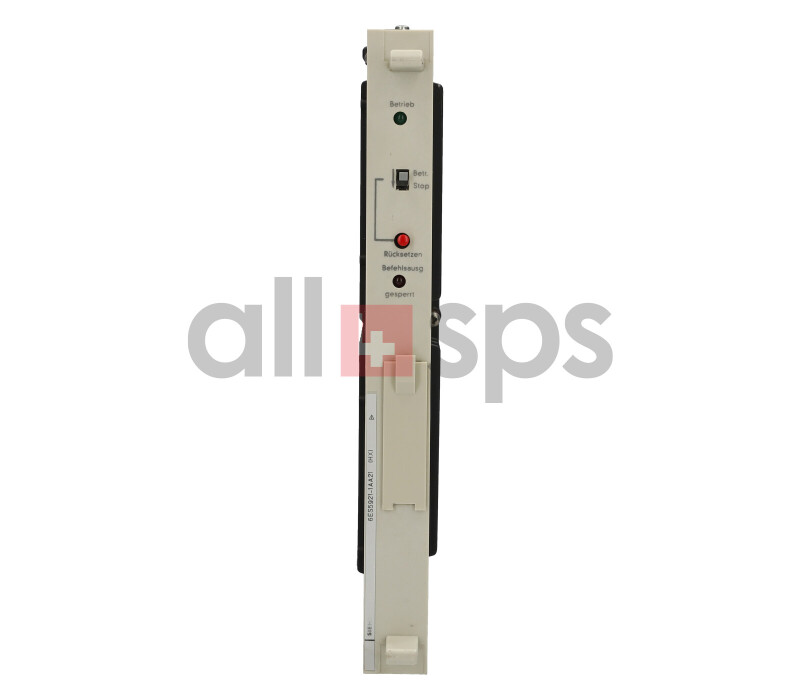 SIMATIC S5 ZENTRALBAUGR. 921, 6ES5921-1AA21 HX