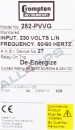 CROMPTON DE-ENERGIZE, 252-PVVG-RQBX-C7-EB