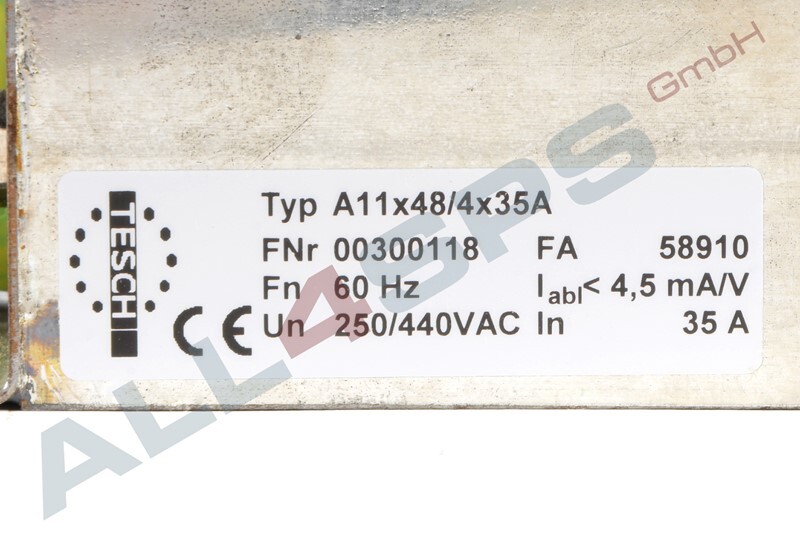 TESCH A11X48/4X35A  NETZFILTER, A11X48