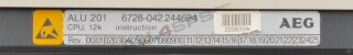 AEG MODICON CPU ZENTRALEINHEIT 12K, ALU 201