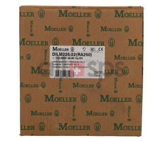 MOELLER CONTACTOR, 208197, DILM225/22(RA250)