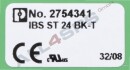 PHOENIX CONTACT INTERBUS-ST BUS TERMINAL MODULE, IBS ST 24 BK-T