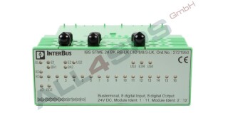 PHOENIX CONTACT REPLACEMENT MODULE ELECTRONICS, IBS STME 24 BK RB-LKDIO8/8/3LK