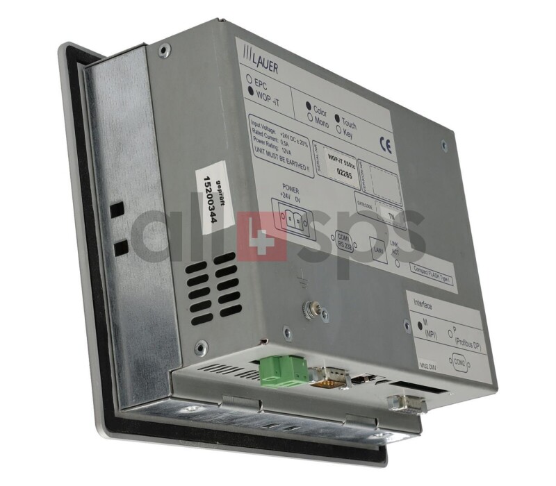 LAUER COLOR TOUCH PANEL, WOP-IT 550TC