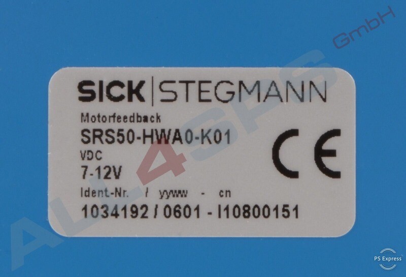 SICK STEGMANN MOTOR ENCODER 1034192, SRS50-HWA0-K01