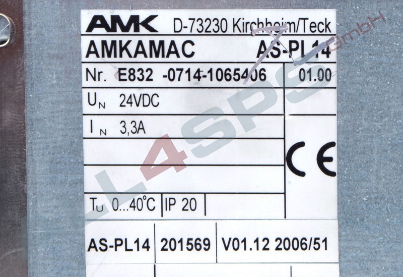 AMK AMKAMAC STEUERUNGS RACK, AS-PL14
