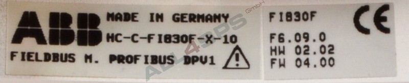 ABB FIELDBUS M. PROFIBUS DPV1, FI830F, Y3BDH000032R1