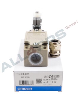 OMRON METAL BODY SAFETY SWITCH, D4B-4511N