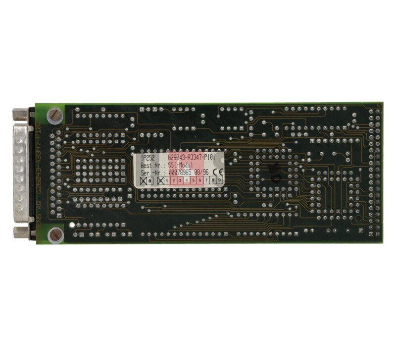 SIEMENS SSI-MODUL, G26043-A3347-P101