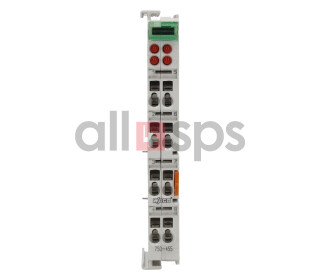 WAGO 4-CHANNEL ANALOG INPUT MODULE, 750-455