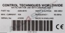 CONTROL TECHNIQUES RFI FILTER, 4200-0010 GEBRAUCHT (US)