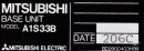 MITSUBISHI BASE UNIT MODULE, A1S33B USED (US)