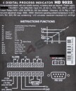 DELTA OHM DIGITAL PROCESS INDICATOR, HD 9022