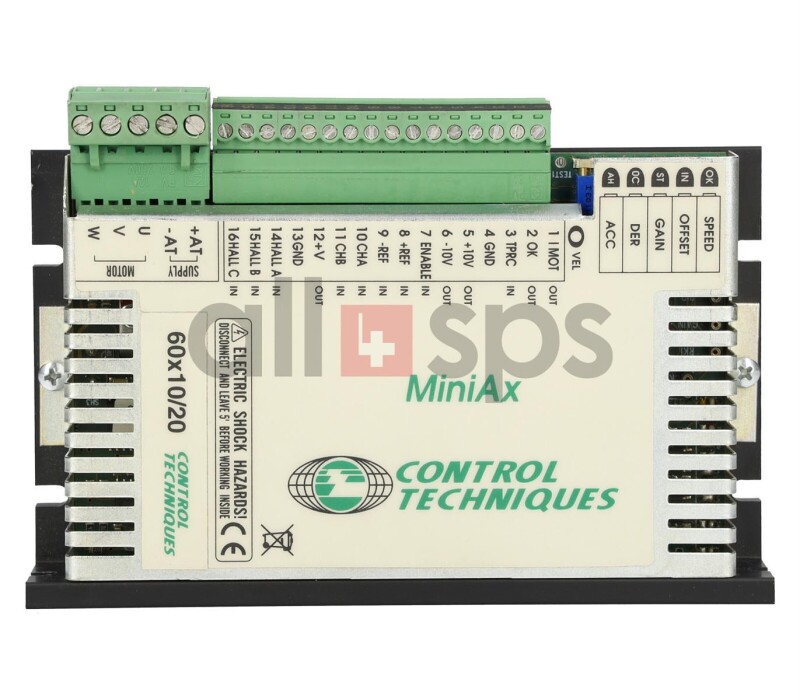 CONTROL TECHNIQUES MINIAX 60 x10/20, MINIAX60-10/20-0535/EC-RD