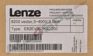 LENZE 8200 VECTOR FREQUENZUMRICHTER, E82EV302K4C200