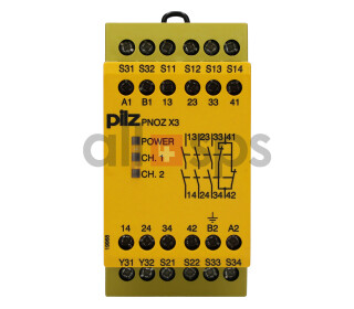 PILZ PNOZ X3 SAFETY RELAY, 774310