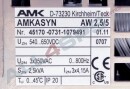 AMK INVERTER DRIVE AMKASYN, AW2.5/5 GEBRAUCHT (US)