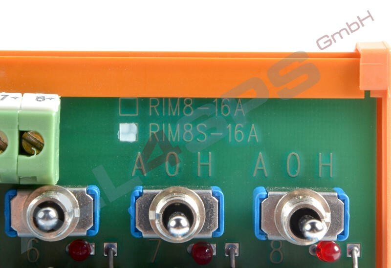 CONTA-CLIP RELAISMODULEN RIM16S-8A, RIM8S-16A