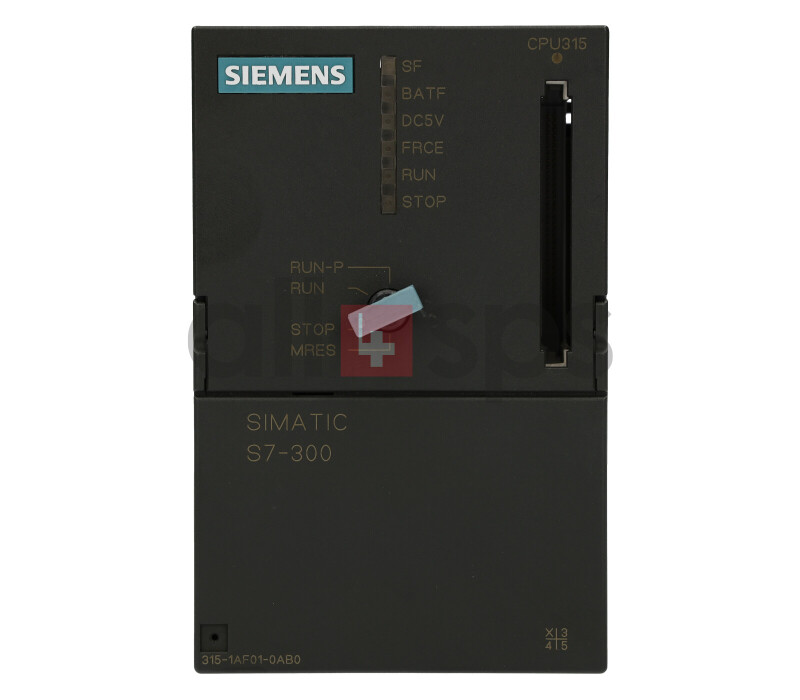 SIMATIC S7-300, CPU 315, 6ES7315-1AF01-0AB0