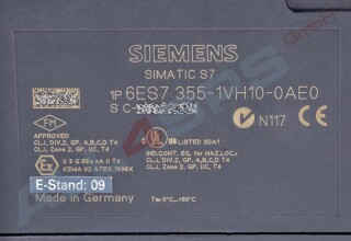 SIMATIC S7-300, REGELUNGSBAUGRUPPE FM 355, 6ES7355-1VH10-0AE0