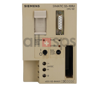 SIMATIC S5 CPU 102 ZENTRALBAUGRUPPE, 6ES5102-8MA01
