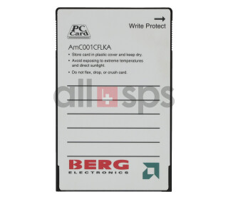 BERG ELECTRONICS FLASH MEMORY CARD, AMC001CFLKA