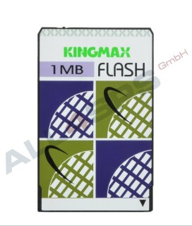 KINGMAX FLASH PCMCIA CARD 1MB, FAC-001M5W 1.1C GEBRAUCHT (US)