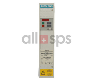 SIMOVERT MASTERDRIVES VECTOR CONTROL INVERTER, 6SE7021-0TA61-Z