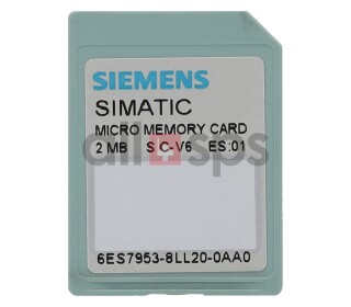 SIMATIC S7 MICRO MEMORY CARD, 6ES7953-8LL20-0AA0