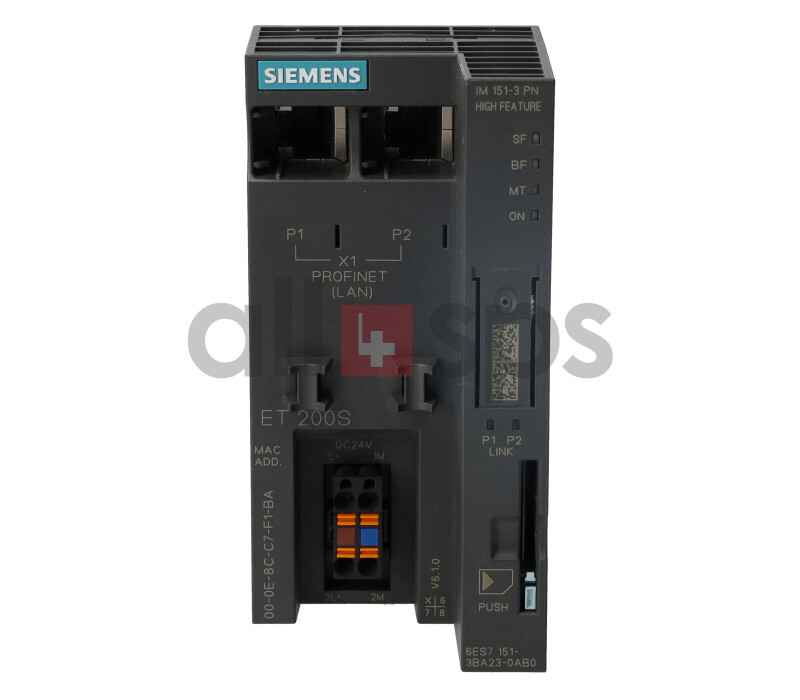 Siemens  6ES7151-3BA23-0AB0+8 MODULE 