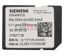 SINAMICS SD-CARD 512 MB LEER - 6SL3054-4AG00-2AA0