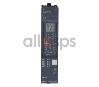 SIMATIC ET 200SP DIGITAL INPUT MODULE, 6ES7131-6BF00-0BA0