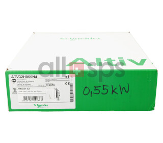 SCHNEIDER ELECTRIC AC SPEED DRIVE, 0.55KW, ATV32H055N4