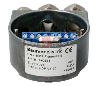 BAUMER BUS-HAUBE, PROFIBUS DP, 140831