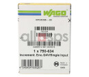 WAGO INKREMENTAL ENCODER MODULE, 750-634