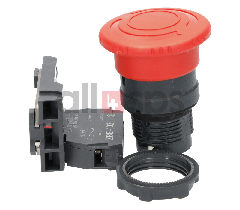 mechanical latching pushbuttons Fits XB5 AS542 5PCS Emergency switching off 