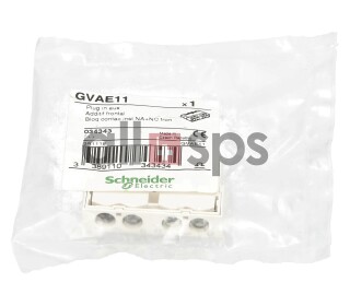 SCHNEIDER ELECTRIC AUXILIARY CONTACT BLOCK, GVAE11