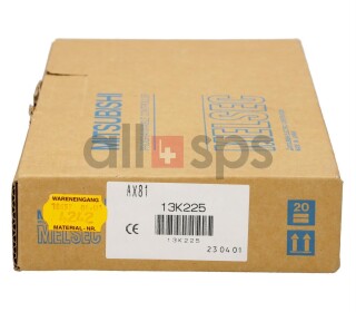 MITSUBISHI MELSEC INPUT MODULE, AX81