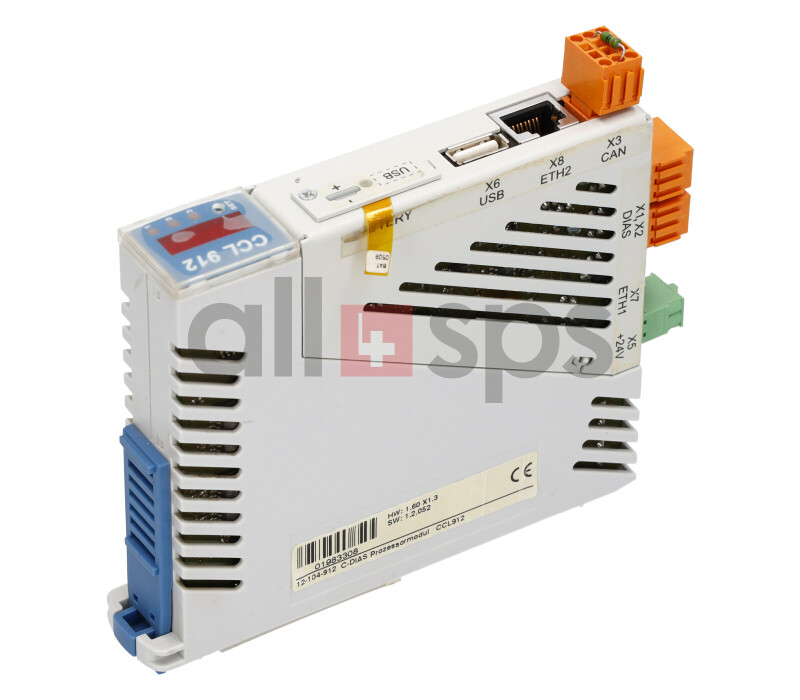 SIGMATEK C-DIAS, PROZESSORMODUL, 12-104-912, CCL912