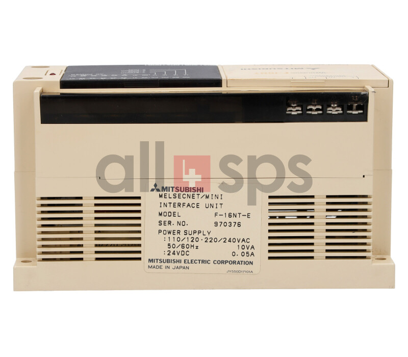 MITSUBISHI MELSECNET INTERFACE MODULE, F-16NT-E