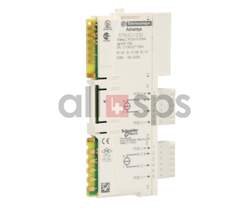 TELEMECANIQUE ANALOG INPUT MODUL, STBACI1230